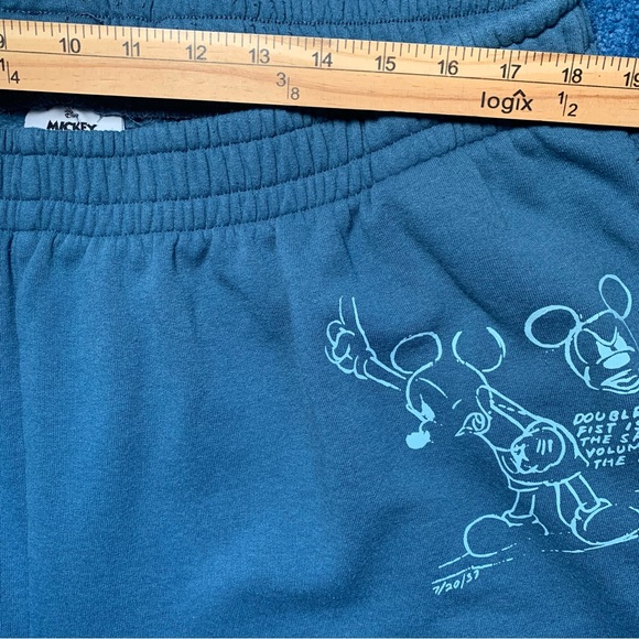 RARE DISNEY SWEATPANTS MICKEY MOUSE MENS PANTS 2XL MAD CHARACTER - Picture 7 of 9